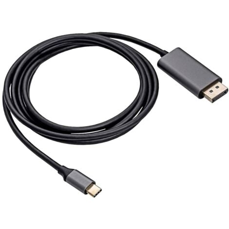 Câble Mini HDMI USB-C / Type-C Mâle à Micro HDMI Type-D d'Adaptateur Mâle,  Longueur: 1.8m