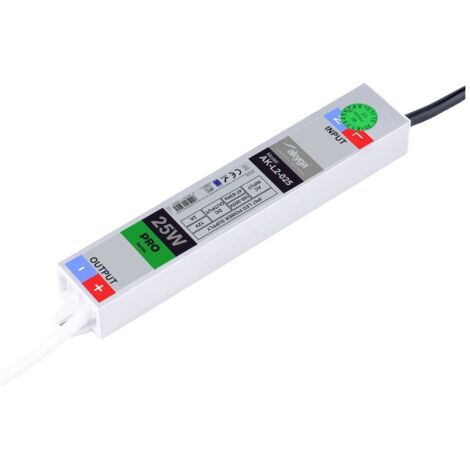 Akyga AK-L2-025 Bloc d'alimentation industriel 12 V/DC 2 A 25 W (1/2)
