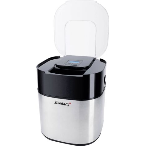 Sorbetière Steba IC 110 Auto-Refroidissante 1,2L - Machine à Glace Et Yaourt Avec Minuteur Et Écran LCD