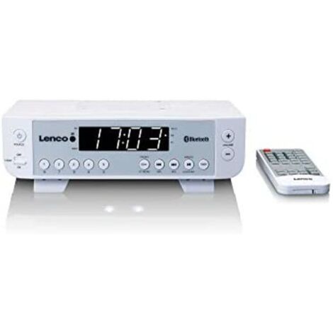 Lenco KCR-100 Radio de cuisine FM Bluetooth blanc C137901 (1/5)