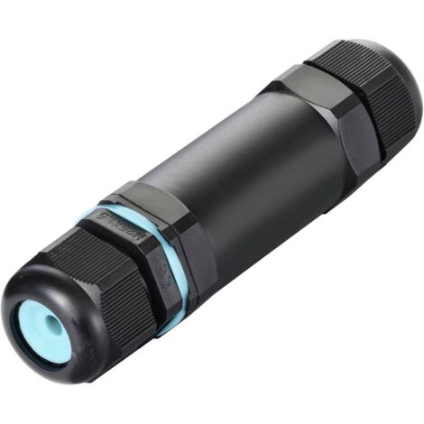 Sygonix SY-5498972 Connecteur de câbles avec bornes à vis, résistant aux intempéries (Ø x L) 32 mm x 118 mm 1 pc(s) (1/4)