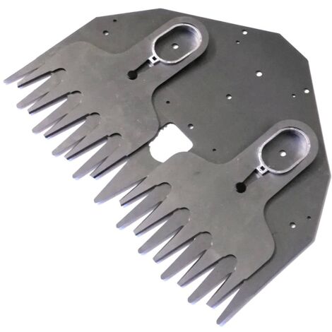Gloria – Lame de rechange FineCut 18V – Largeur de coupe 25 cm – Lame nickelée résistante à la corrosion – Système de double lame pour coupe précise - D374352 (1/2)