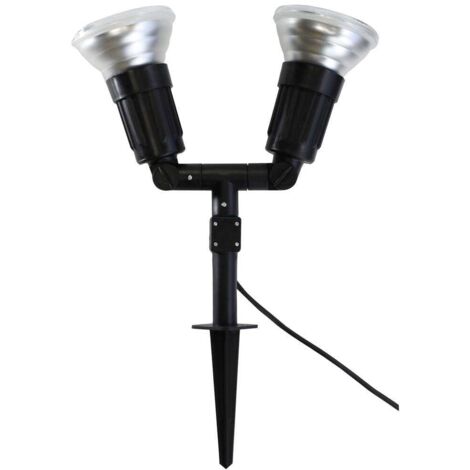 Megatron MT70814 Cappi 2 Lampe de jardin E27 noir D022992