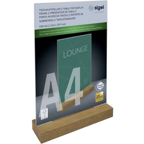 Porte-cartes De Visite En Acrylique Transparent - Lot De 6, Dimensions 10.6x4.6x4.2cm, Pour Bureau, Réception, Magasin