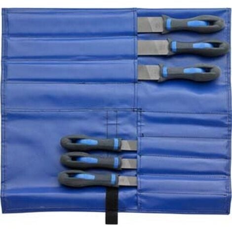 PFERD Assortiment De Limes D’atelier En étui PVC Enroulable, 5 Limes