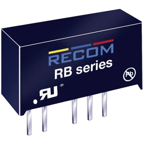 RECOM RB-1212S Convertisseur CC/CC 12 V 12 V 0.084 A 1 W Nbr. de sorties: 1 x Contenu 1 pc(s)