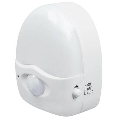 Veilleuse LED avec détecteur de mouvement PENTATECH AN03 33324 LED blanc