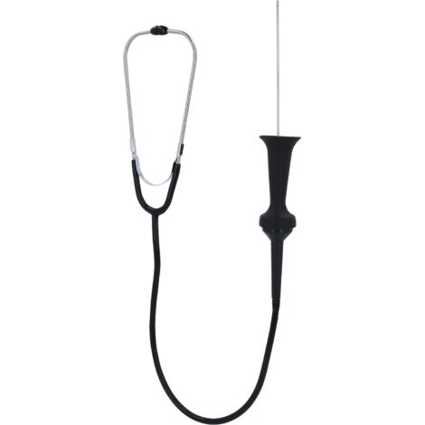 Kstools – Stéthoscope mécanique BT586000 – Pointe en acier pour localisation de bruits mécaniques – Profondeur d'accès avec rallonge – 150 g