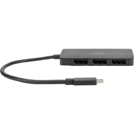 Repetidor DisplayPort DIGITUS - Extiende Señal Hasta 30 M, Compatible 8K/30 Hz, Alimentación Por USB-C