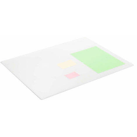 Durable 712319 Sous-main transparent (l x H) 65 cm x 50 cm (1/4)