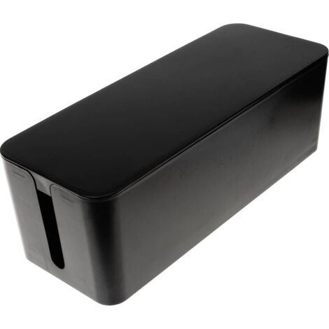 Max Hauri Boîtier pour câbles noir (L x l x H) 40 x 15.5 x 13.5 cm 1 pc(s) 126729 (1/2)