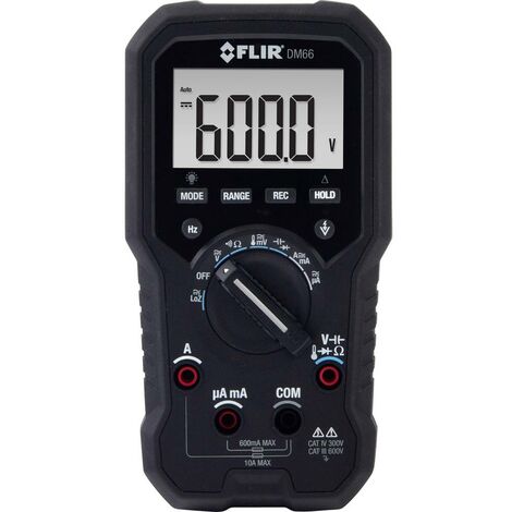 Multimètre FLIR DM66 numérique CAT IV 300 V, CAT III 600 V (1/4)
