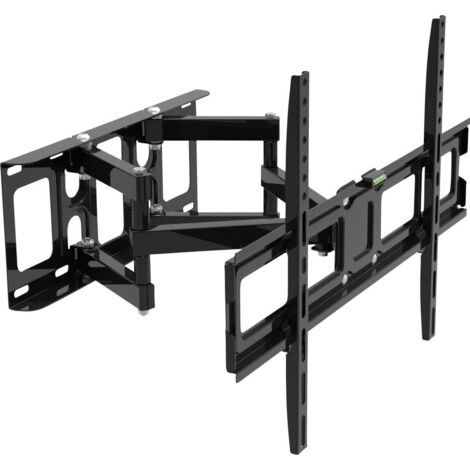 Support mural TV télescopique HF19L – 32' à 70' (81,3 cm à 177,8 cm) – Charge max 40 kg – Inclinaison et pivotement ajustables – My Wall