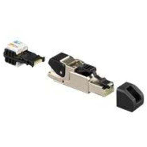 Rutenbeck US-Cat.6A iso B 13900320 noir 1 pc(s)