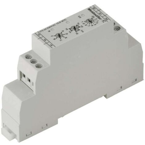 Weidmüller 2496190000 ITS 24-240VUC 1CO M7C Relais temporisé pour montage frontal 1 pc(s) R377341 (1/2)