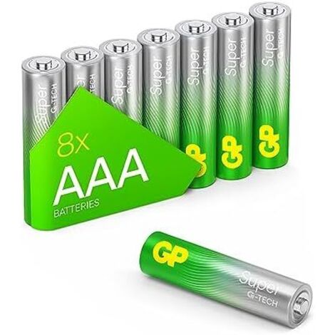 GP Super Pile LR3 (AAA) alcaline(s) 1.5 V 8 pc(s) R772482 (1/5)