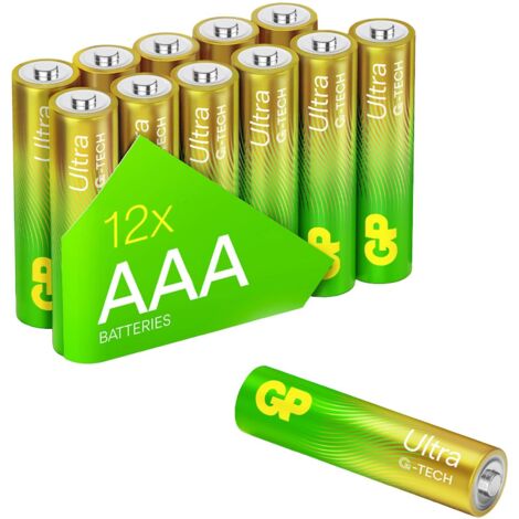 GP Ultra Pile LR3 (AAA) alcaline(s) 1.5 V 12 pc(s) R772832 (1/5)