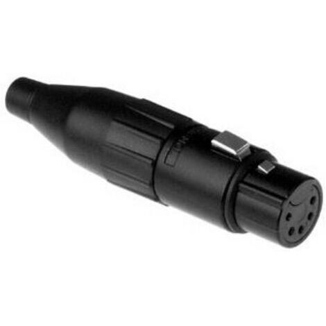 XLR femelle, droit Amphenol AC5FB Nombre de pôles: 5 noir 1 pc(s) D629441 (1/2)
