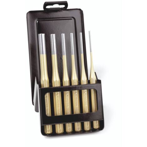 Jeu de chasse-goupilles en cassette métallique Rennsteig Werkzeuge 425 160 0 C93417 (1/2)