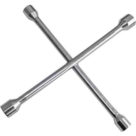 APA 21059 Radkreuz verchromt 17mm 19mm 22mm 13/16 Clé en croix (L x l x H) 355 x 355 x 50 mm (1/4)