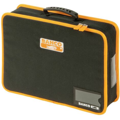 BAHCO - Maxi-pochette porte-outils en tissu 12 l,, poignée caoutchouc, 80mmx305mmx403mm