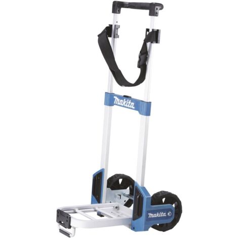 Makita – Chariot de transport pliable pour 9 mallettes – Roues de 20 cm – Charge maximale 120 kg – TR00000001