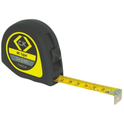 Mètre-ruban C.K T3442 16 5 m acier (1/2)