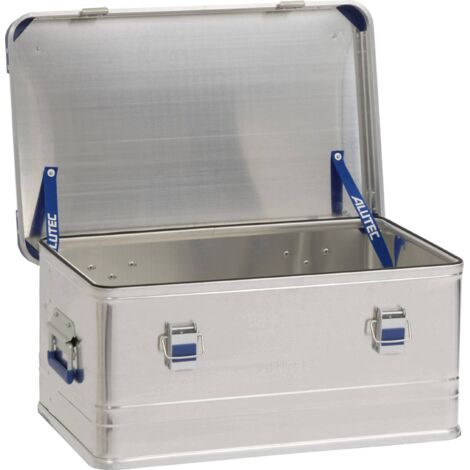 Alutec – Caisse de transport aluminium 580x385x277 mm – Épaisseur de paroi 1 mm – Coins empilables – Pour outils professionnels (1/5)