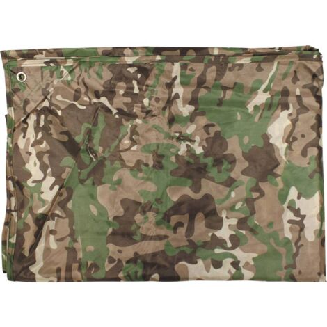 MFH - Military & Adventure 50318 Bâche polyvalente Tarp operation 300 cm x 200 cm 1 pc(s) C047111 (1/3)