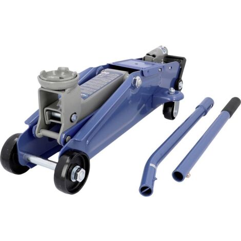 Cric rouleur 2 t – Hauteur de travail 135-340 cm – Charge maximale 2 t – Descente réglable – Roulettes orientables 360° – Cartrend - Y065653
