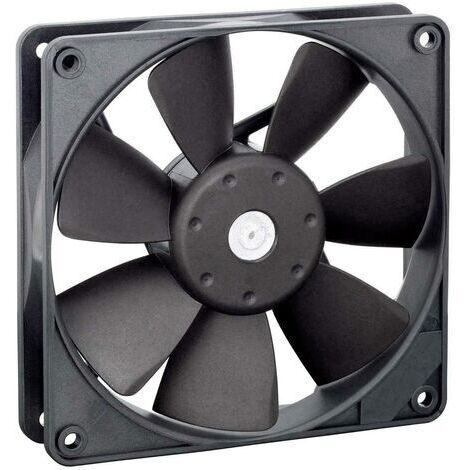 Ventilateur axial EBM Papst 4412 F/2 GL 9293505479 12 V/DC 91 m³/h (L x l x H) 25.4 x 119 x 119 mm 1 pc(s) R582231 (1/2)