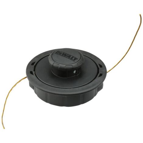Accessoire pour coupe-bordure – Couvercle et bobine de rechange 2,0 mm – Longueur 7,8 m – Compatible tondeuses DeWALT