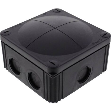 Wiska 10060538 Boîte de dérivation (L x l x H) 110 x 110 x 66 mm noir (RAL 9005) IP66/IP67 1 pc(s) (1/3)