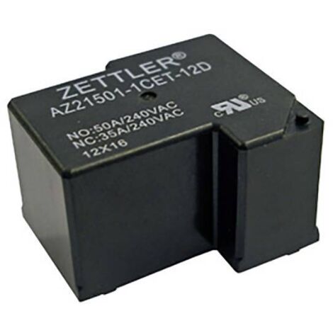 Relais Zettler Electronics AZ21501-1AET-12DF – 12V/DC – Pour Circuits Imprimés – Neuf Sous Emballage
