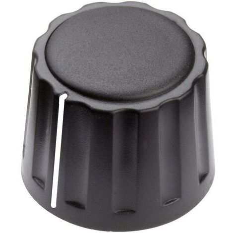Tête de bouton rotatif Mentor 4332.6001 avec pointeur noir (Ø x H) 20 mm x 15 mm 1 pc(s) (1/3)
