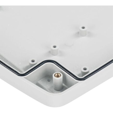 TRU COMPONENTS TC-7910796 Boîtier portatif 185 x 145 x 39 ABS gris 1 pc(s)