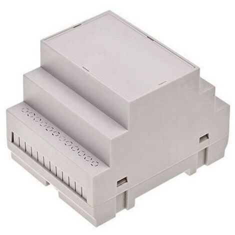 TRU COMPONENTS TC-7910880 Boîtier pour rail 70 x 90 x 65 ABS-V0 gris 1 pc(s) R444571 (1/3)