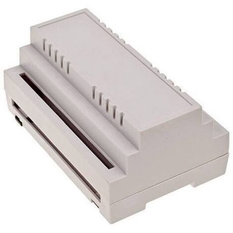 TRU COMPONENTS TC-7910908 Boîtier pour rail 139 x 89 x 63 ABS-V0 gris 1 pc(s) R444541 (1/3)