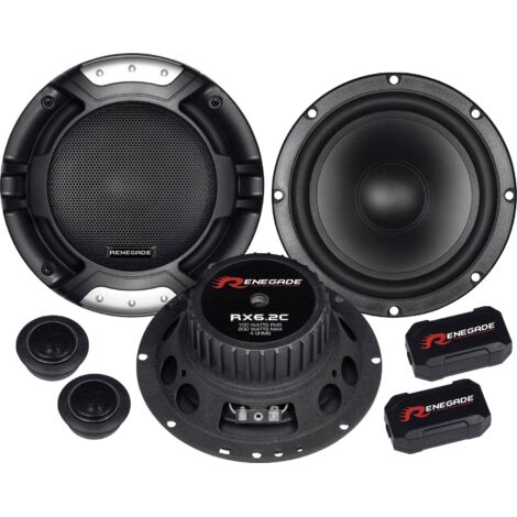 Renegade RX6.2C Set de haut-parleurs 2 voies à encastrer 200 W Contenu: 1 pc(s)