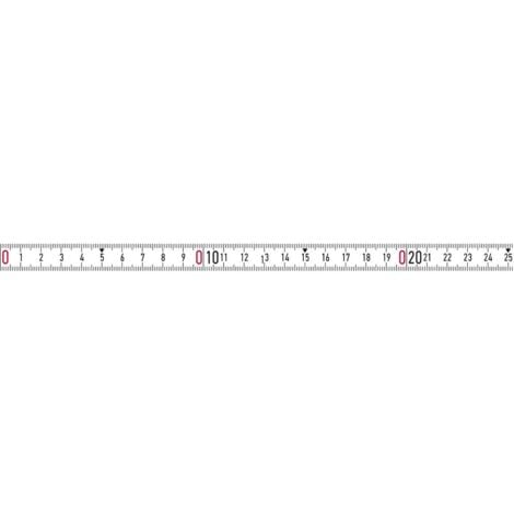 Mètre-ruban BMI 520231030BF 30 m fibre de verre