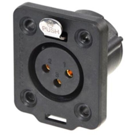 XLR embase femelle Neutrik NC3FDX-TOP Nombre de pôles: 3 1 pc(s) (1/3)