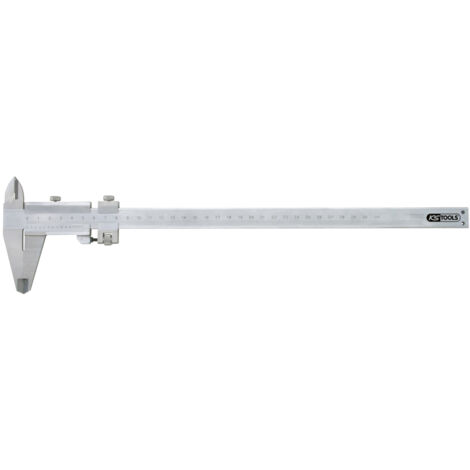 KS Tools - Pied à coulisse à double bec, 1/50ème mm - 0-300 mm - 300.0515