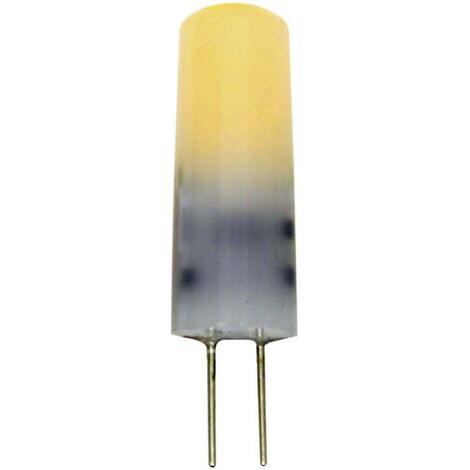 Lampe LED G4 silicone 1W5 12V AC/DC blanc chaud diamètre 9,5 mm à