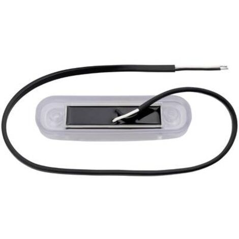 Feu de gabarit avant blanc Fristom 90045 transparent extrêmités de câble ouvertes 12 V, 24 V (1/6)