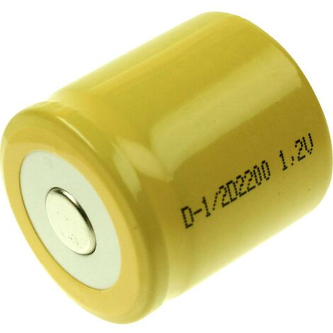 Mexcel D-1/2D2200 Pile rechargeable spéciale 1/2 LR20 (D) flat-top NiCd 1.2 V 2200 mAh 1 pc(s) (1/2)