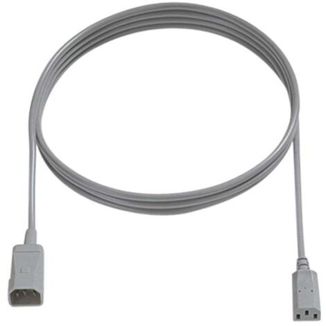 Bachmann 356.974 appareils IEC Câble de raccordement gris 2.00 m (1/3)