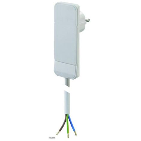 Bachmann 933.004 alimentation Câble de raccordement 16 A blanc 1.50 m H05VV-F 3G 1,5 mm² C206081 (1/3)