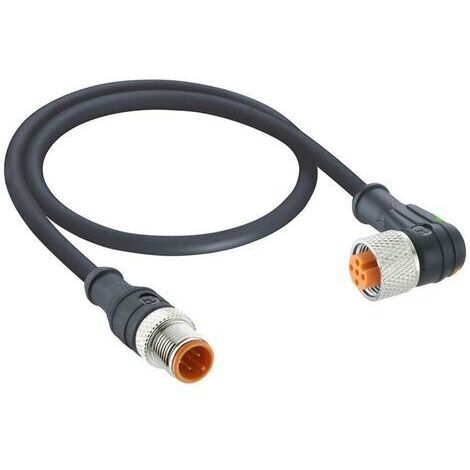 Câble de raccordement M12 Lutronic 1210 1206 04 L2 301 5m 1162 mâle, droit, femelle, coudé 5.00 m Nombre de pôles: 4 1 (1/5)