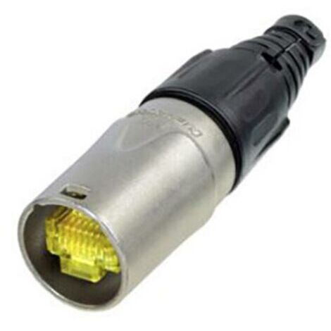 Neutrik ECON NE8MX - etherCON RJ45 Protection de câble Nickel Neutrik NE8MX RJ45 mâle, droit jaune, noir 1 pc(s) (1/3)