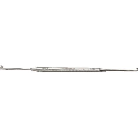 Bahco 5418 Fil double-face et crochet à ressort, acier inoxydable 165mm (1/2)